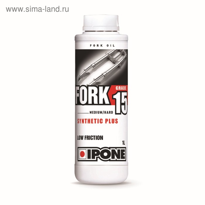 Гидравлическое масло IPONE FORK 15, 15W, 1л - Фото 1