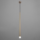 Светильник BayerLux Титан 3Вт 4000К золотой 3,2х3,2х150 см. - фото 23330165