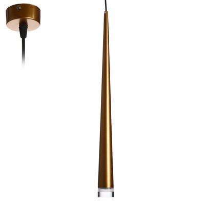 Светильник BayerLux «Титан» 3 Вт 4000К золотой 5×5×150 см