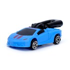 Машина «Турбо», работает от силы воздуха, набор из 4 штук, в пакете - фото 24438311