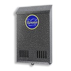 Ящик почтовый без замка (с петлёй), вертикальный, серебристый - Фото 10