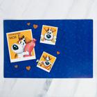 Коврик под миску нескользящий «Сосисочка моя» 43х28 см - Фото 3