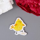 Чипборд для скрапбукинга "Цыплята - Счастливой Пасхи!" 10х10 см (комплект 10 шт) - фото 24069095