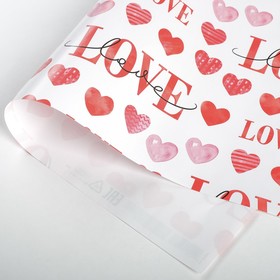 Бумага глянцевая LOVE, 70 × 100 см (10 шт)
