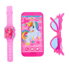 Игровой набор «Волшебный мир пони»: телефон, очки, часы, русская озвучка, МИКС, уценка 4576768