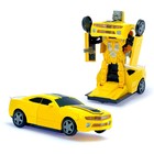 Робот "Автобот", трансформируется, световые и звуковые эффекты, работает от батареек, в пакете - фото 11756890