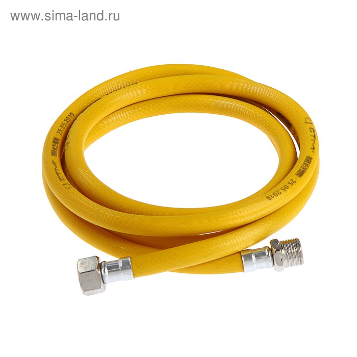 

Подводка для газа "СТМ", ПВХ, внутренняя/наружная резьба 1/2", 250 см