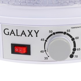 

УЦЕНКА Сушилка для овощей и фруктов Galaxy GL 2631, 350 Вт, 5 ярусов, 17 л, белая