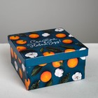 Набор подарочных коробок 6 в 1 «Мандариновый», 10 х 10 х 6 - 20 х 20 х 11 см , Новый год - Фото 7