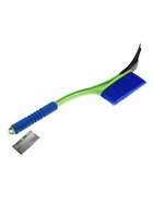 Щетка сметка, со скребком, Oktan, мягкая ручка, 54 см, зеленый - Фото 3