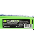 Щетка сметка, со скребком, Oktan, мягкая ручка, 54 см, зеленый - Фото 5