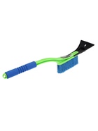 Щетка сметка, со скребком, Oktan, мягкая ручка, 54 см, зеленый - Фото 6