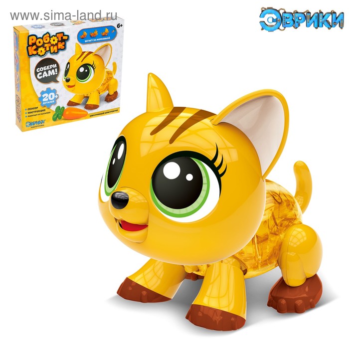 УЦЕНКА Робототехника «Робот-котик», 20 деталей - Фото 1