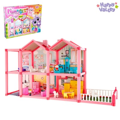 УЦЕНКА Дом для кукол «Кукольный дом», с аксессуарами