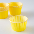 Форма для выпечки "Маффин", желтый, 5 х 4 см - Фото 1
