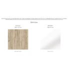 Прихожая Лайн 10.16, 898х351х2100, Дуб серый/Белый глянец - Фото 4