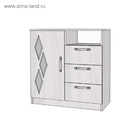 Комод напольный «Диана», 421×858×904 мм, цвет анкор светлый 4681787