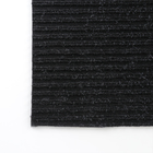 Коврик придверный влаговпитывающий, ребристый, «Стандарт», 80×120 см, цвет чёрный - Фото 2