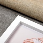 Фоторамка - коллаж на 4 фото 9×9, 10×15, 13×18 см «Я люблю тебя», пластик, мультирамка, белая с розовым, 39.5×32 см - Фото 4