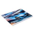 Альбом для рисования А5, 24 листа на скрепке "Авто в ночном городе", обложка мелованный картон, блок 100 г/м² - Фото 2