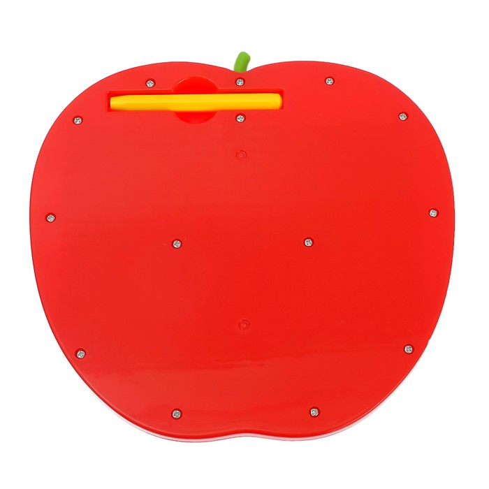 Магнитный планшет «Яблоко», большое, 468 отверстий, цвет красный - фото 1890875942