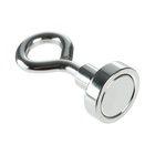 Магнит неодимовый с петлёй для авто, d=16 мм, сцепление 6 кг - Фото 3