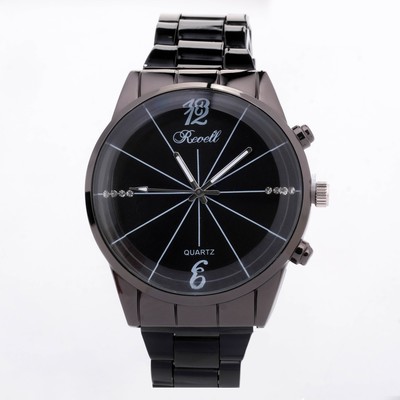 Часы наручные мужские «Уитмен», кварцевые, ремешок 17 см, d=4.5 см