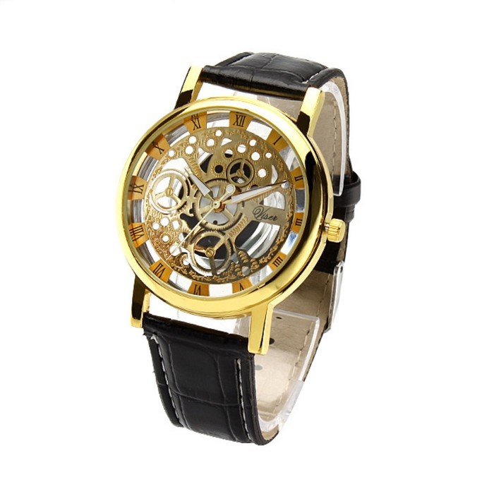 Часы мужские наручные кварцевые "Осборн", ремешок экокожа - Фото 1