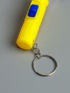 Фонарик брелок для ключей на кольце «Темминка», 1 LED, 2×6.5 см, МИКС - Фото 4