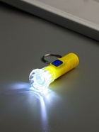 Фонарик брелок для ключей на кольце «Темминка», 1 LED, 2×6.5 см, МИКС - Фото 6