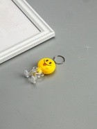 Фонарик брелок для ключей на кольце «Смайлик», 1 LED, 3×5.5 см, МИКС - Фото 5