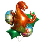 Букет из шаров «Динозавр», набор 5 шт. - Фото 2