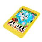 Планшет музыкальный «Мой питомец: Зайка», песенки, звуки, фразы, играем как на пианино, работает от батареек - Фото 2
