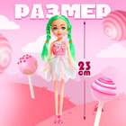 Кукла малышка с цветными волосами, МИКС - Фото 2