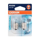 Лампа автомобильная Osram, R10W, 12 В, 10 Вт, набор 2 шт, 5008-02B - Фото 1