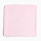 Полотенце-уголок махровый "Крошка Я" 85х85 см, цвет нежно-розовый, 100% хлопок, 320 г/м2 - Фото 3
