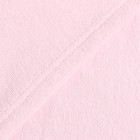 Полотенце-уголок махровый "Крошка Я" 85х85 см, цвет нежно-розовый, 100% хлопок, 320 г/м2 - Фото 2