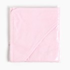 Полотенце-уголок махровый "Крошка Я" 85х85 см, цвет нежно-розовый, 100% хлопок, 320 г/м2 - Фото 5