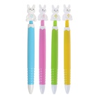 Ручка-прикол Calligrata «Зайка», чёрный стержень, шариковая, МИКС - Фото 5