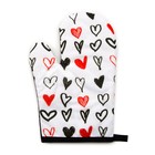 Варежка «Этель» Love Life «Сердечки», 26×16 см, 100% п/э - Фото 3
