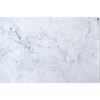 Фотофон для съёмок, двусторонний бумага 300 г «Белый и чёрный мрамор», 57×87 см