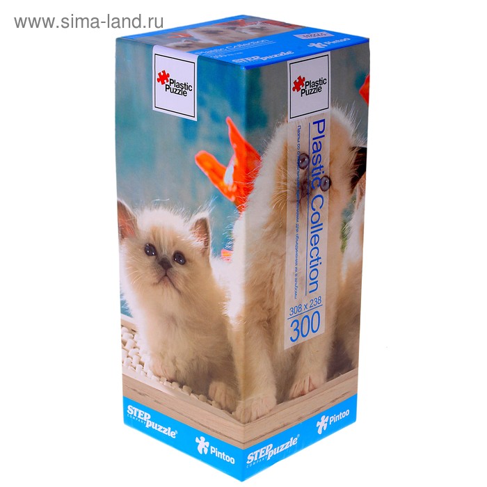 Пластиковые пазлы «Котята», 300 элементов - Фото 1