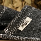 Набор для бани с вышивкой «В здоровом теле здоровый дух!», 5 предметов: портфель, шапка, рукавица, тапки, коврик, «Добропаровъ» - Фото 13