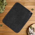 Набор банный портфель 5 предметов "Русская баня", серый - Фото 7