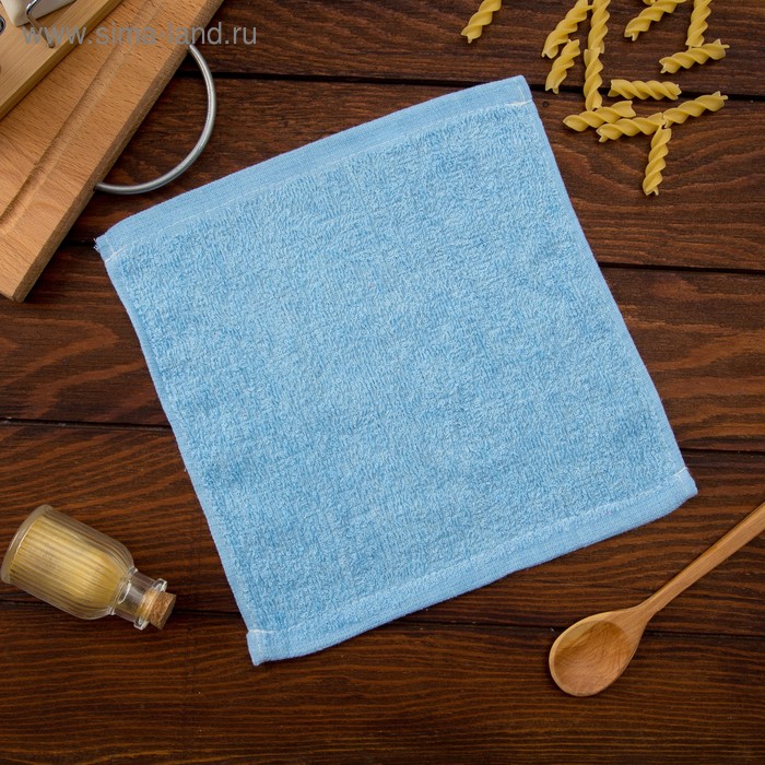 Полотенце кухонное  Экономь и Я Хозяюшка МИКС, 25*25 см 100% хлопок - Фото 1