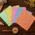 Полотенце кухонное  Экономь и Я Хозяюшка МИКС, 25*25 см 100% хлопок - Фото 3