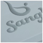 Блок для йоги Sangh, 23х15х8 см, цвет серый - фото 3844909
