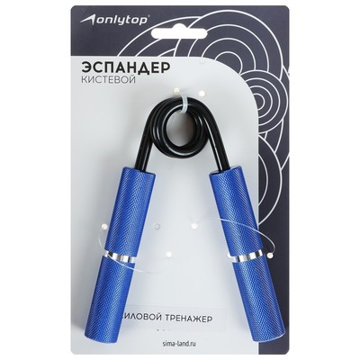 Эспандер кистевой ONLYTOP, 13.5 см, 70 кг, цвет МИКС