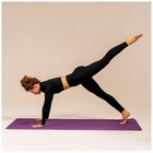 Коврик для йоги Sangh, нескользящий, 183×61×0.6 см, цвет фиолетовый - Фото 8