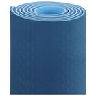 Коврик для фитнеса и йоги Sangh, нескользящий, 183×61×0.6 см, синий - Фото 3